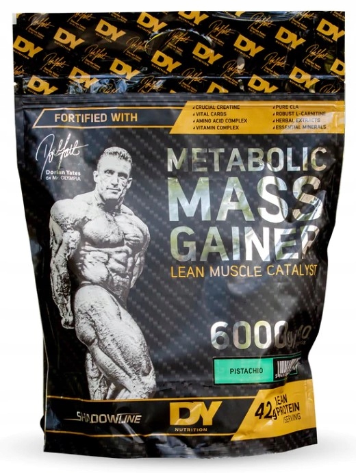 Dorian Yates Metabolic Mass Gainer, Cookies & Cream, prášek, 6000 g