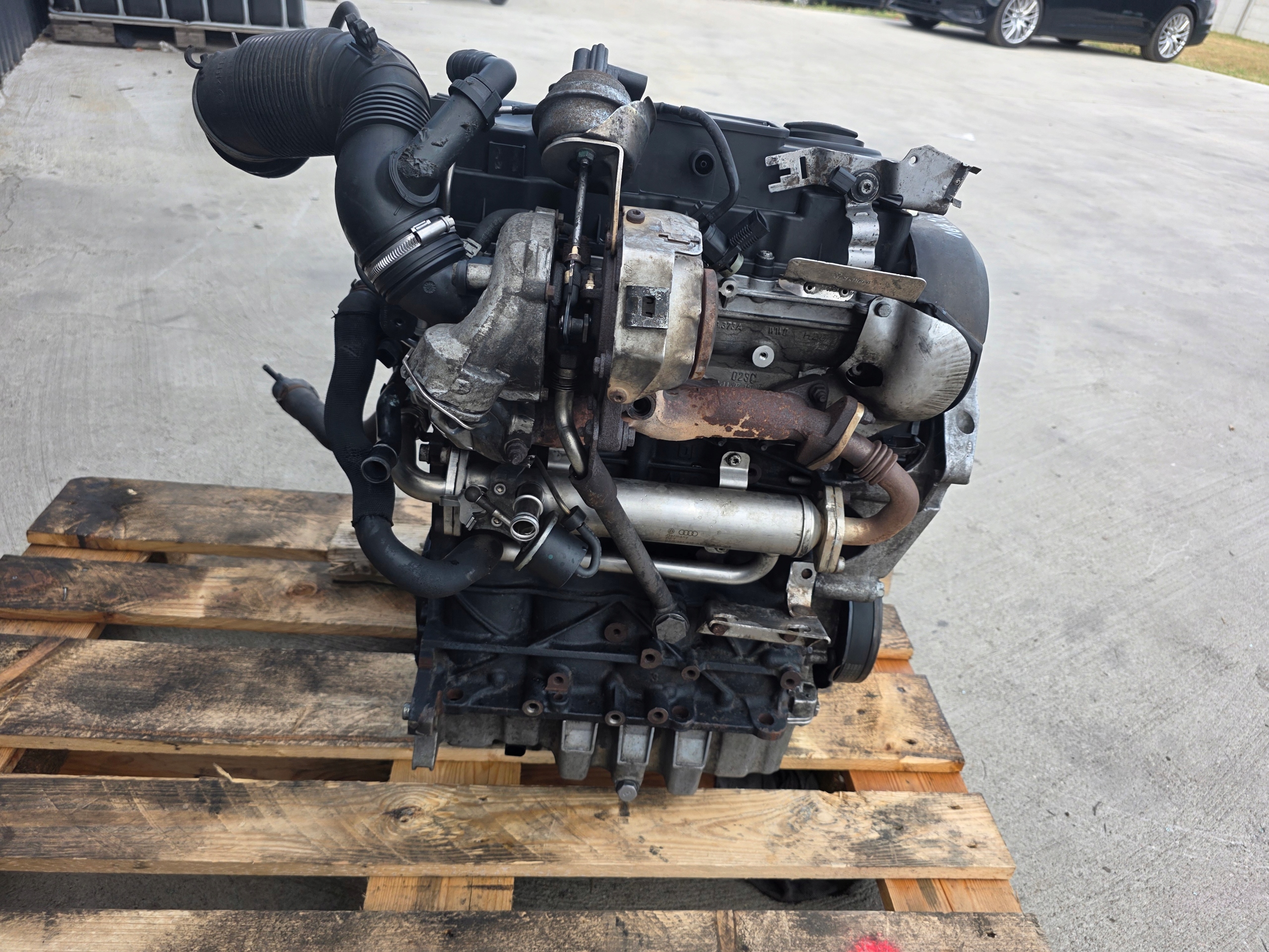 engine complete AUDI VW SEAT SKODA 2.0 TDI 170 BMR complete 167102KM !!!