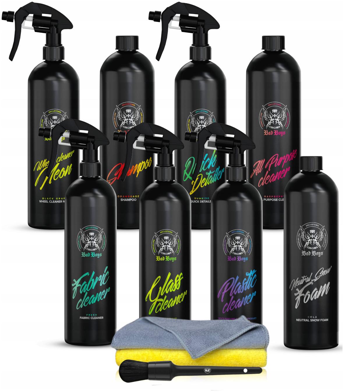 RR Customs RRC Bad Boys Mega Zestaw Kosmetyków Do Auta Detailing Prezent