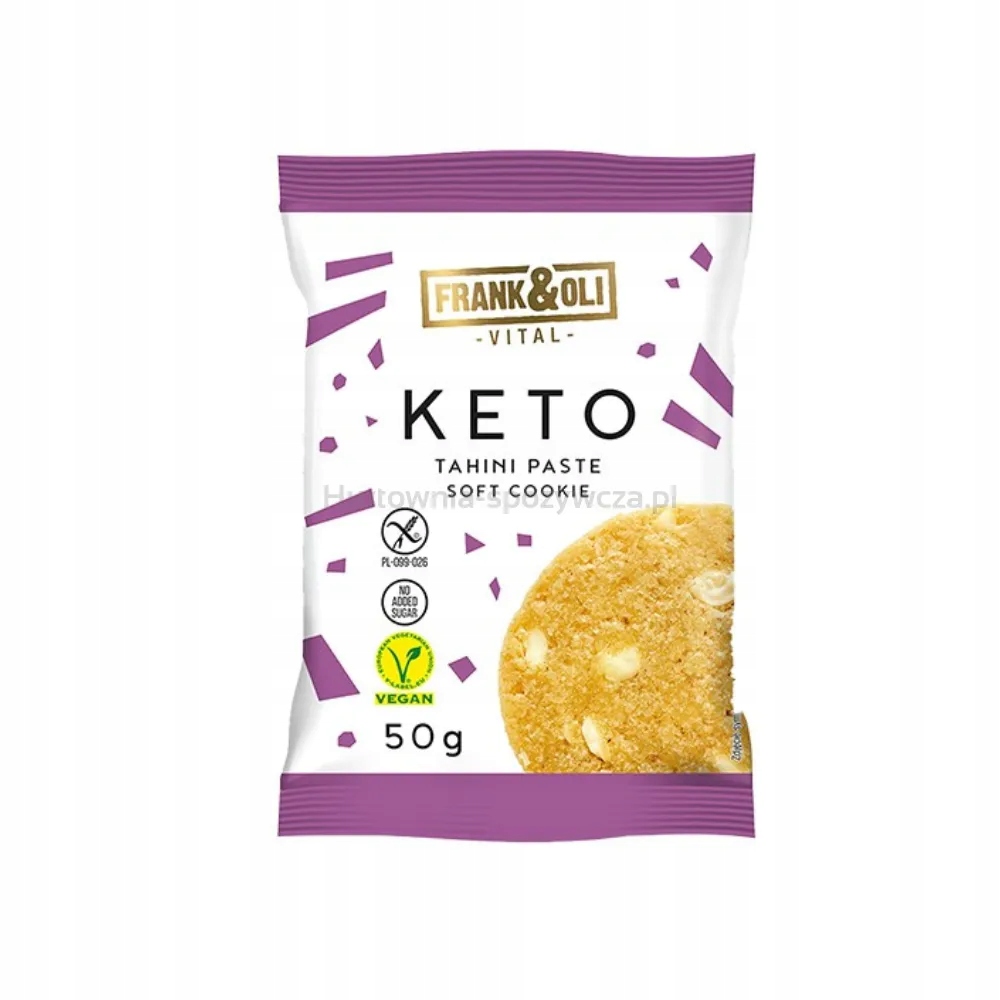 Levně Frank & Oli Keto měkká sušenka tahini paste 50 g