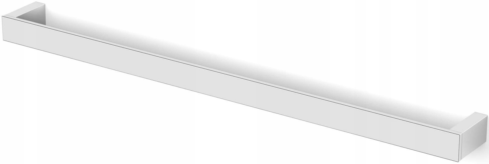 Koupelnový věšák na ručníky reling chrom 60 cm