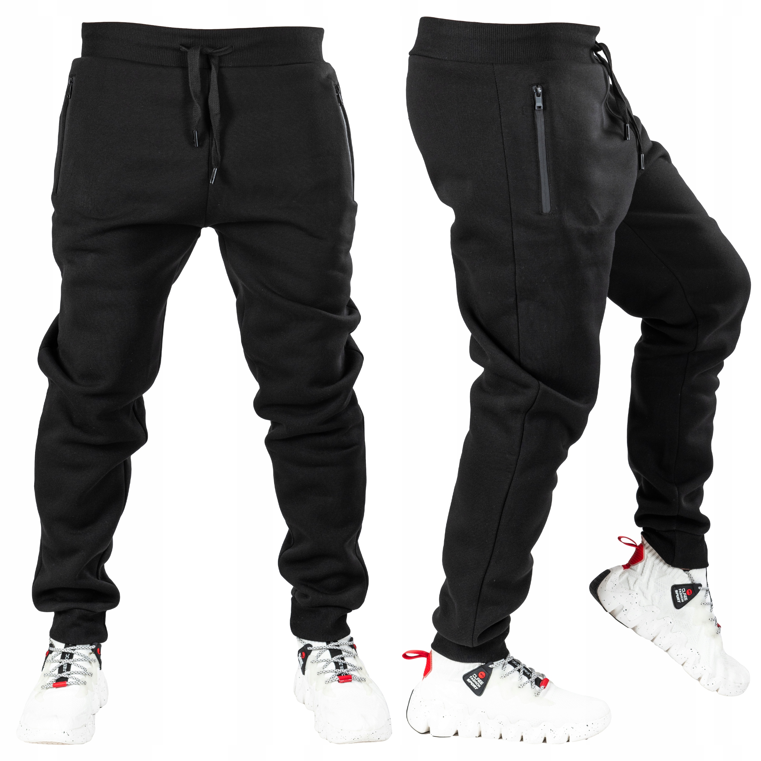 

Spodnie dresowe joggery Teto czarne r.XXL
