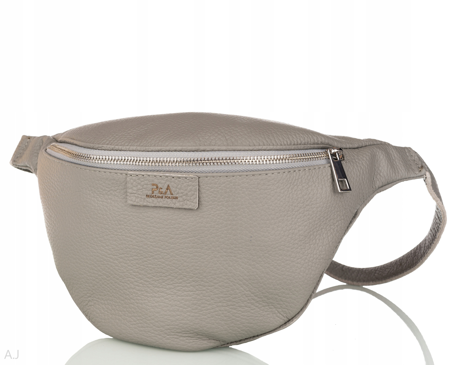 Dámská kožená ledvinka crossbody taška přes rameno taška na boky prostorná
