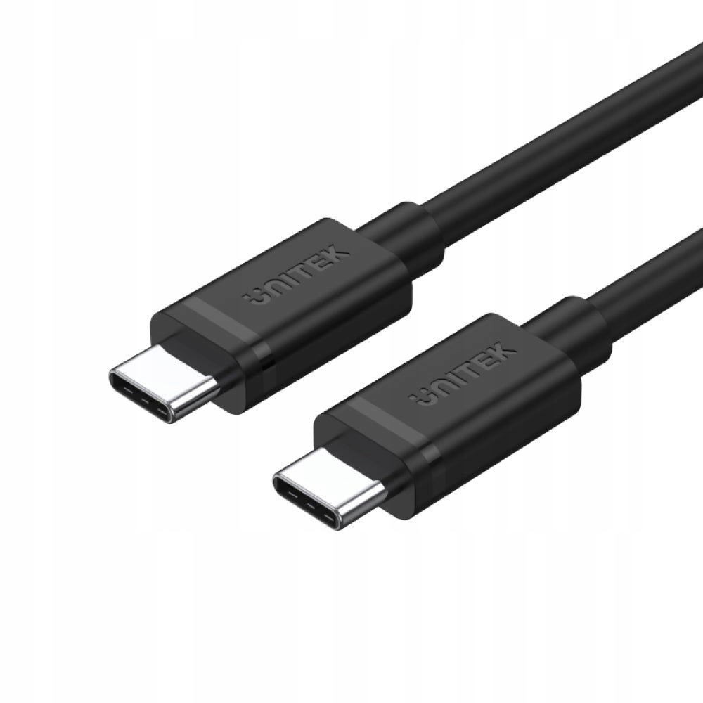 Unitek Kabel Usb C-C 2M, Czarny