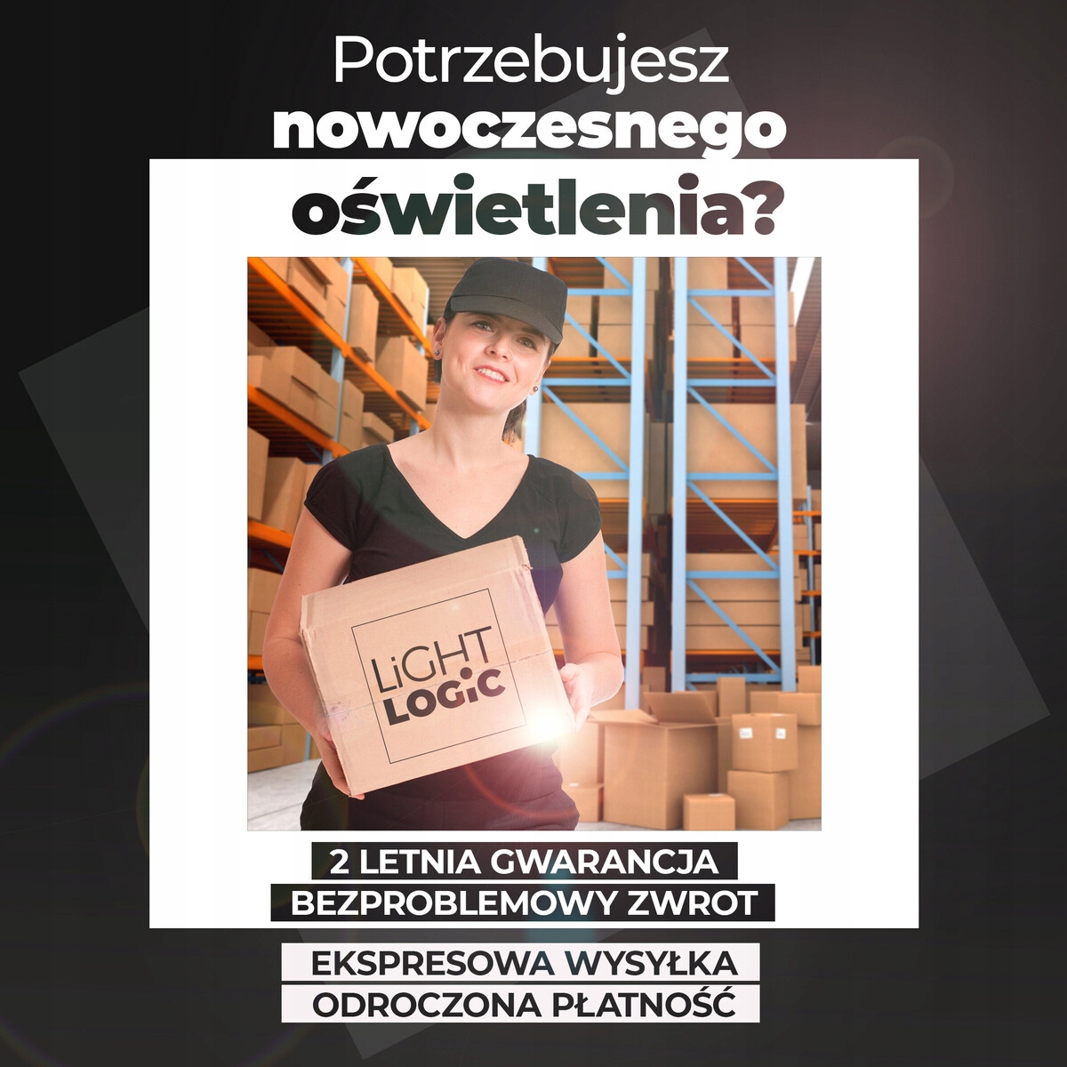 Lampa ścienna kinkiet BARI LED LIGHTLOGIC biała Długość/wysokość 12.1 cm