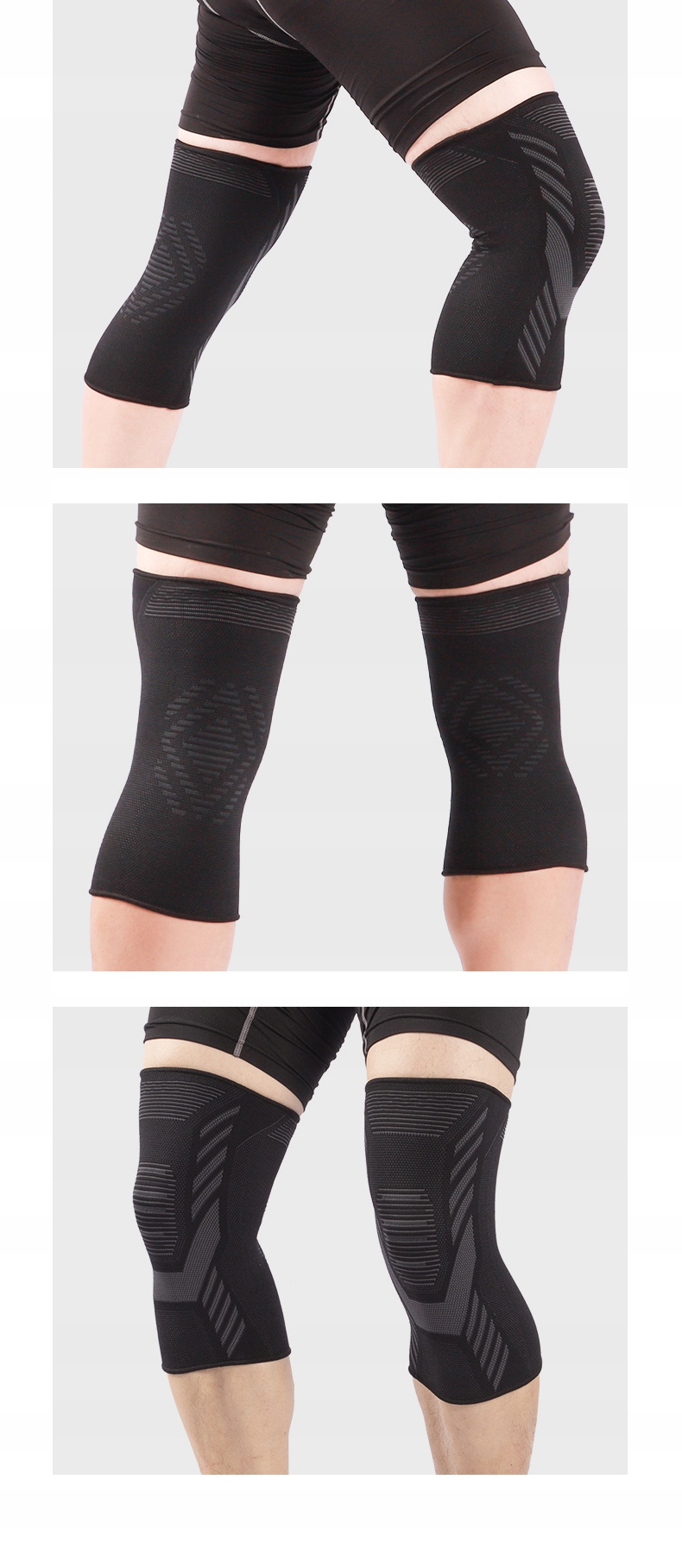 STABILIZATOR KOLANA ORTEZA OPASKA KOLANO ŚCIĄGACZ Rozmiar L