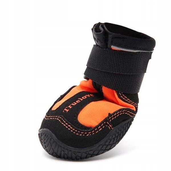 Levně Trekingové boty pro psa Truelove Long Distance (2 ks) 4 5cm, oranžová