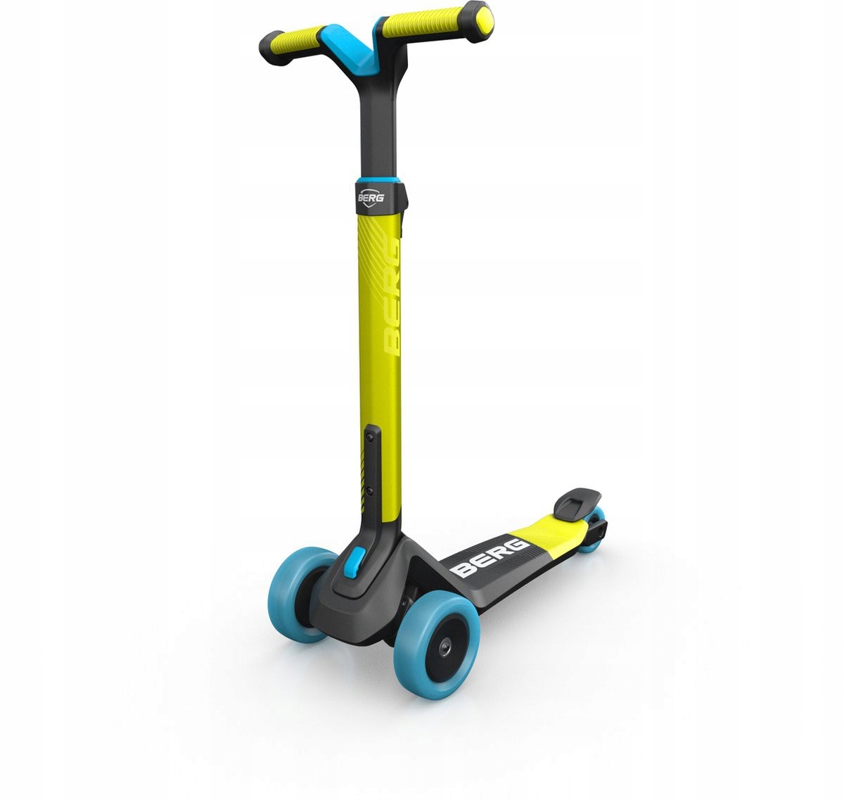 HULAJNOGA DZIECIĘCA TRZYKOŁOWA SKŁADANA WZMACNIANA HAMULEC NEXO 2+ BERG