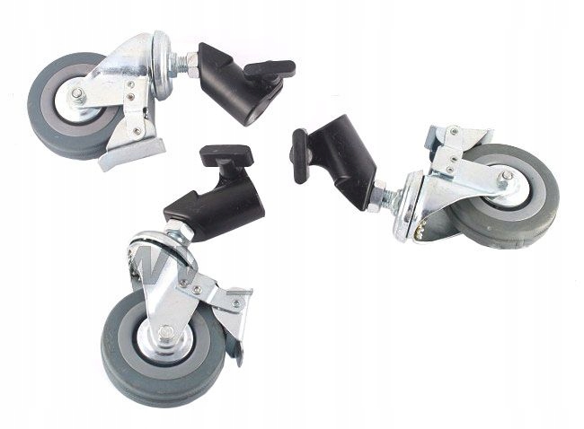 KOMPLET KÓŁEK DO STATYWU - KÓŁKA STATYWOWE 22MM