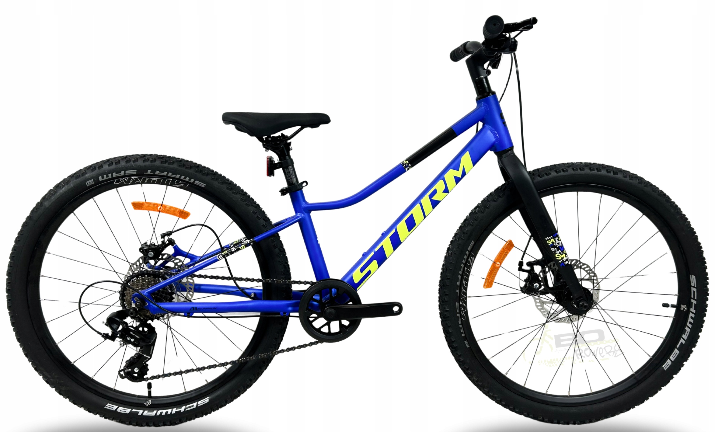 Rower Młodzieżowy 24 Storm Rocky 1 2D rama 11 koło 24 niebieski 1x7 2026