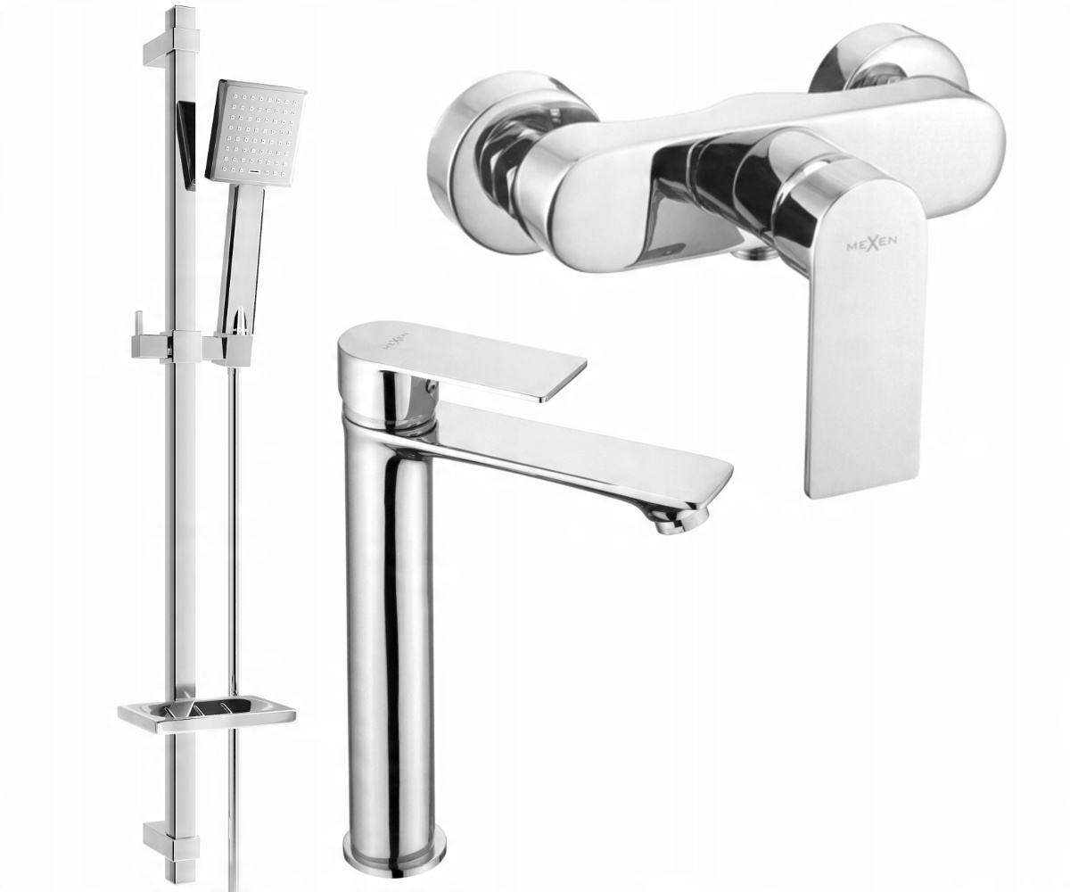 

Mexen Royo DQ45 Zestaw Prysznicowy Bateria Chrom
