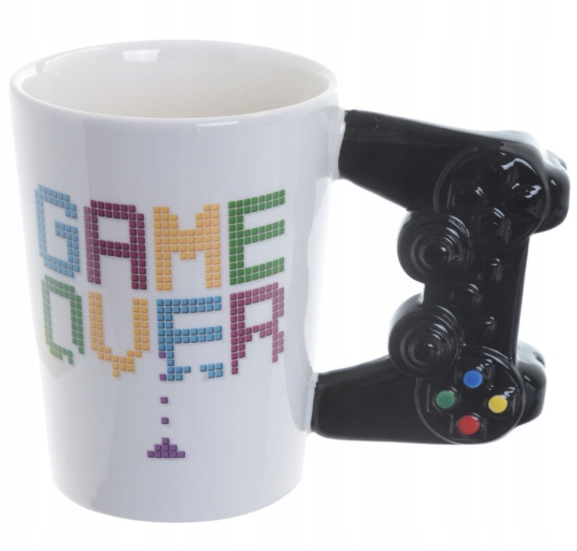 

Kubek Game Over Jak Pad Retro Dla Gracza