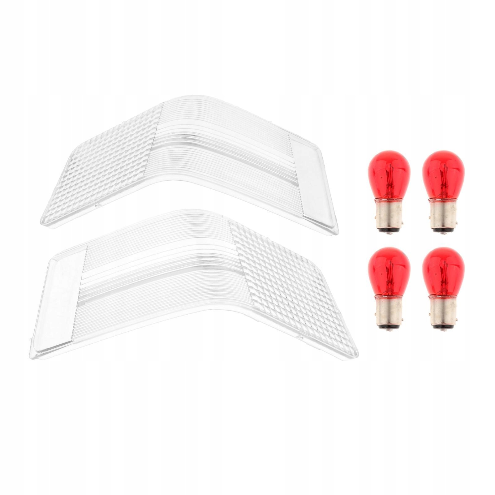 Osłona obiektywu Zestaw żarówek Plastik 4 . Model Kierunkowskaz Światło obiektywu Motocykl Pak