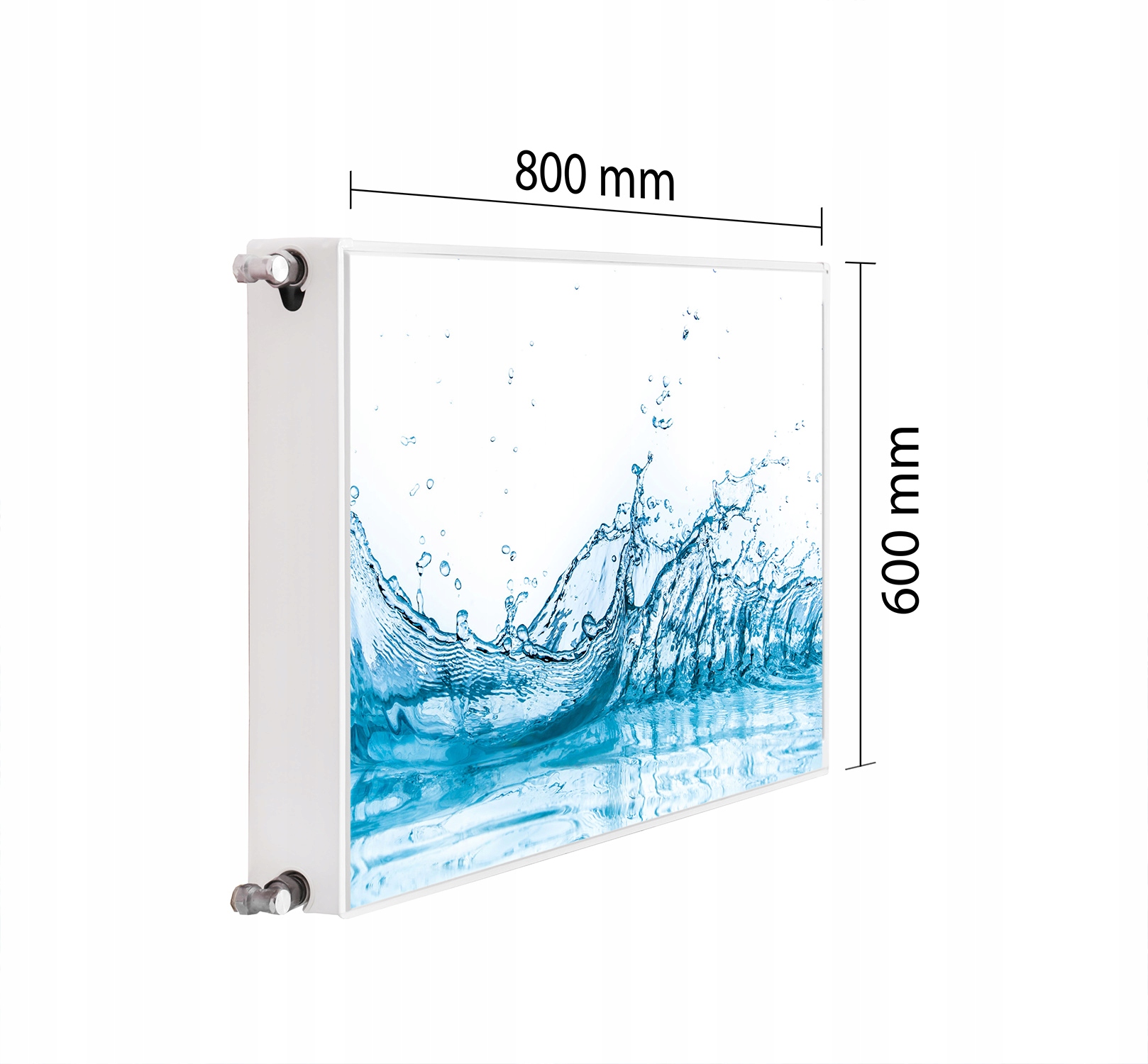 Magnetická Krytka Na Radiátor 80x60 Voda Mata Magnet