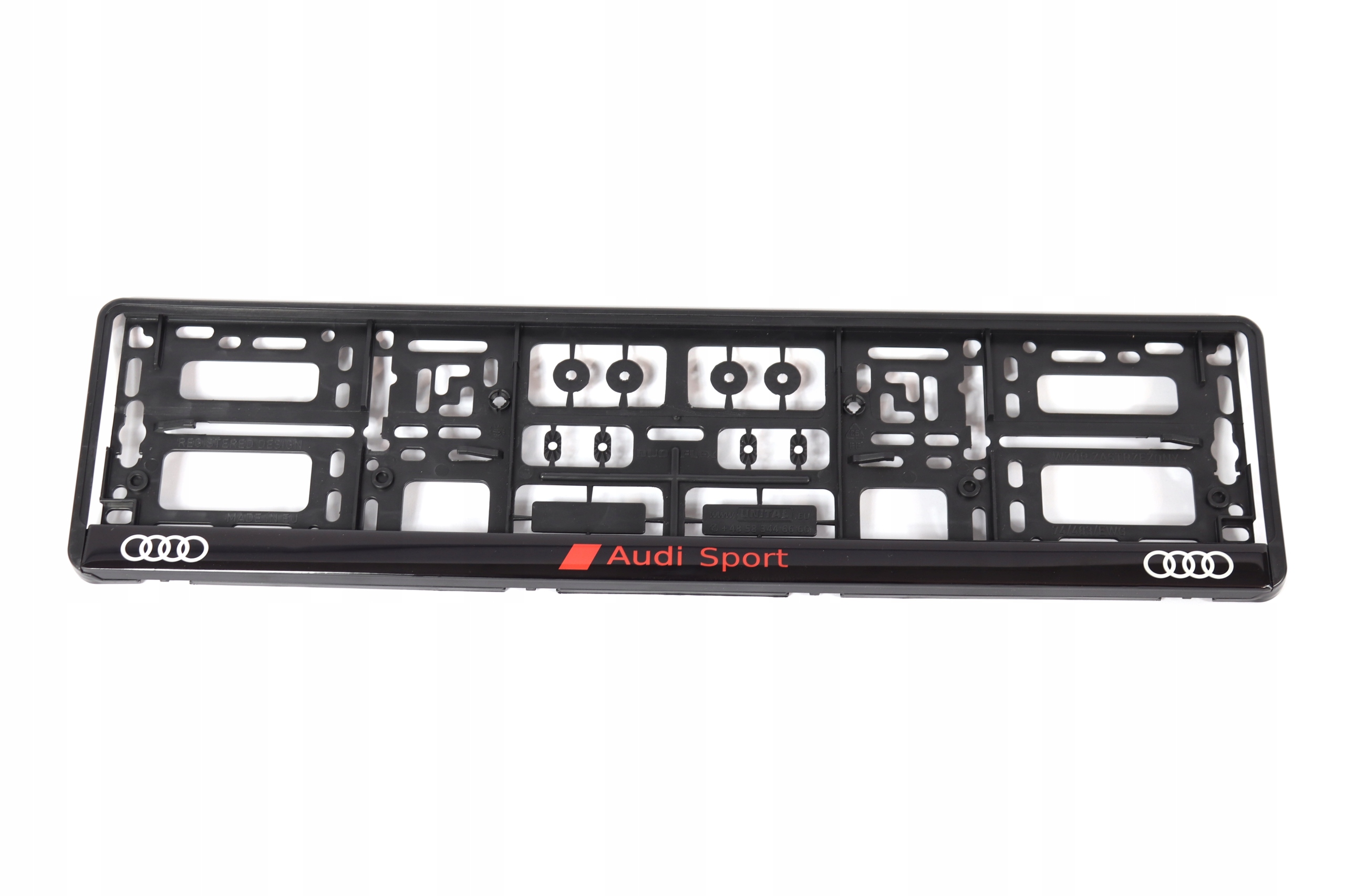 

Ramka Tablicy Rej. Audi Sport Logo Czerwone 1szt