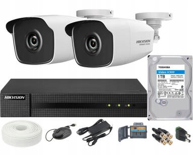 Súprava na monitorovanie Cctv Hikvision Hiwatch
