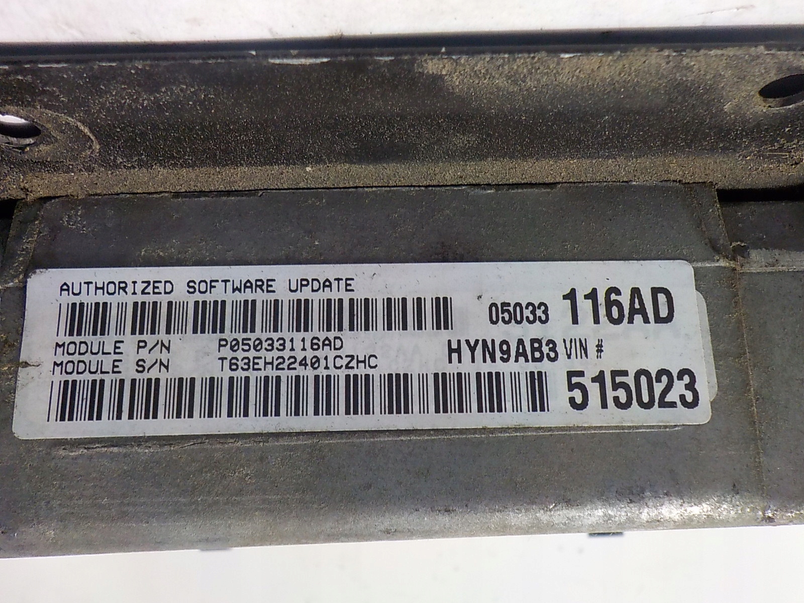 CHRYSLER Computer Bedienteil P05033116AD