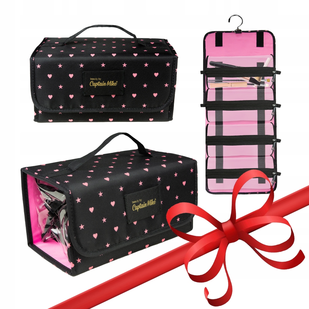 Kosmetická taštička s háčkem na zavěšení Dárek ke Dni Žen Captain Mike