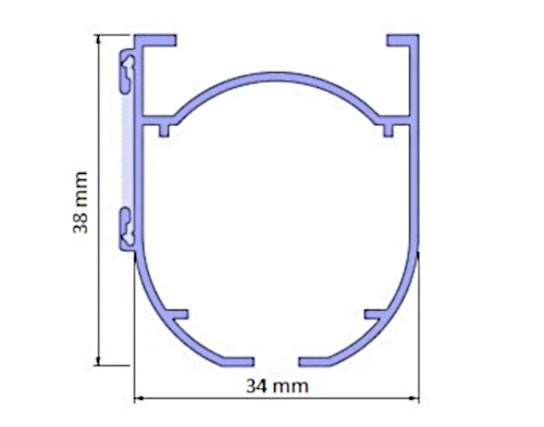 MECHANIZM ROLETY RZYMSKIEJ HAMULEC NAPĘD 1:1 Marka inna marka