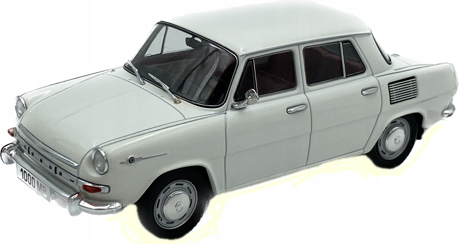 Škoda 1000 1968 model Metal 124162 WhiteBox 1:24