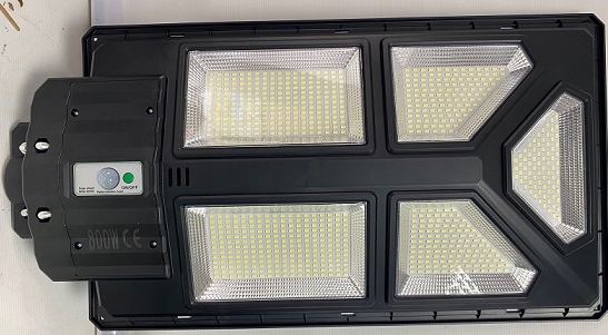 LAMPA SOLARNA LED 800W CZUJKA RUCH. PILOT 2260 Zasilanie solarne