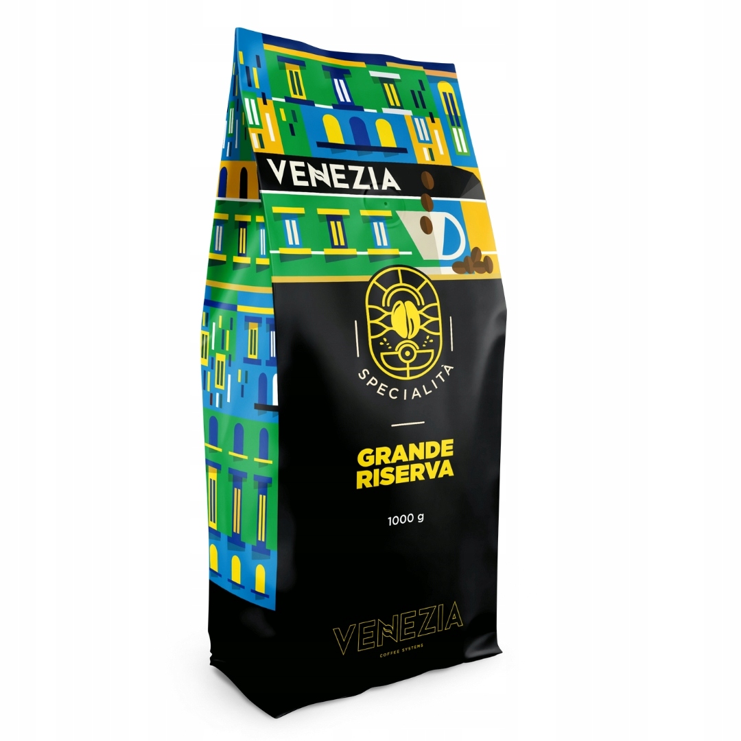 Levně Káva Zrnková Arabica Venezia Specialita Grande Riserva čerstvě pražená 1 kg