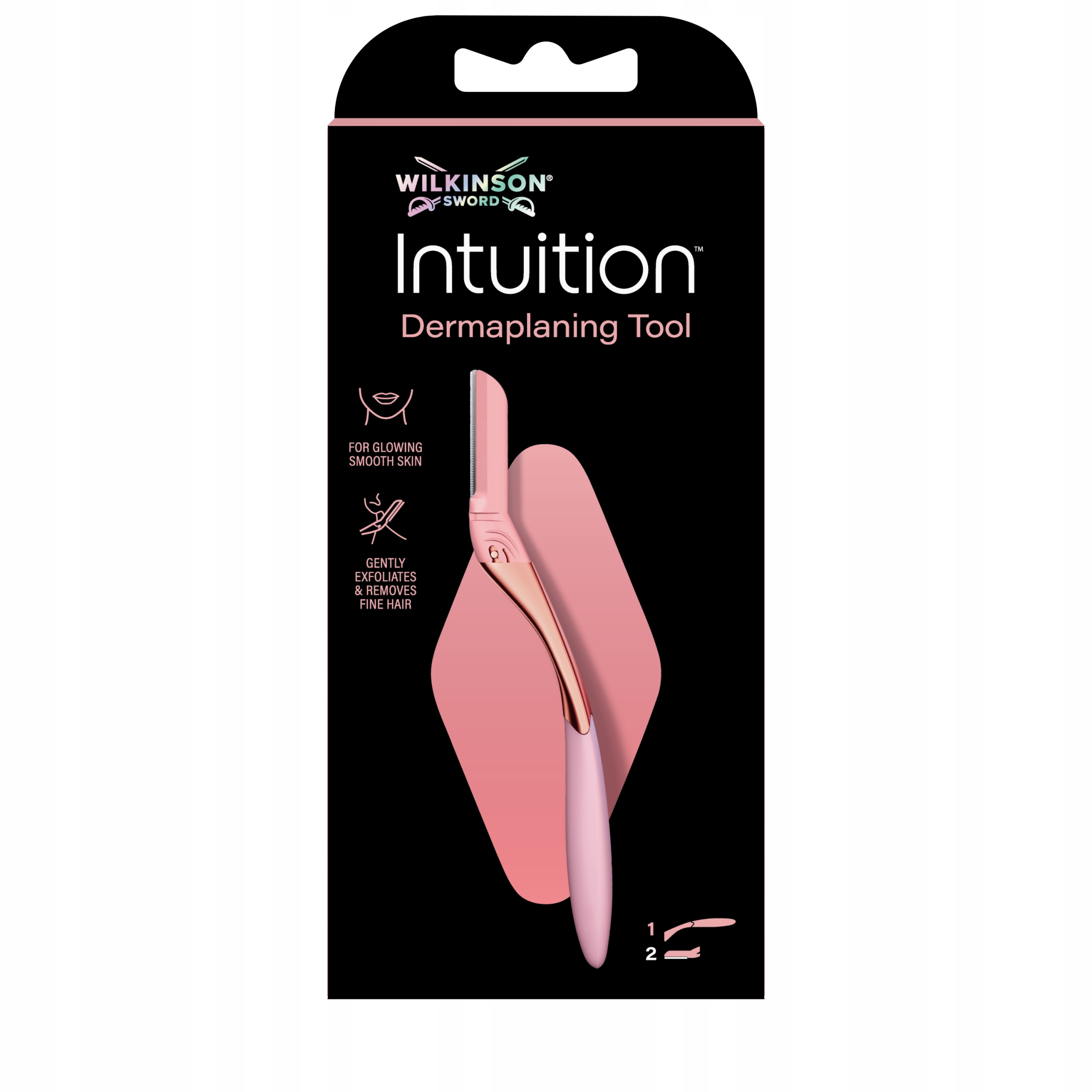Wilkinson Sword Intuition, narzędzie do dermaplaningu + 2 wymienne ostrza