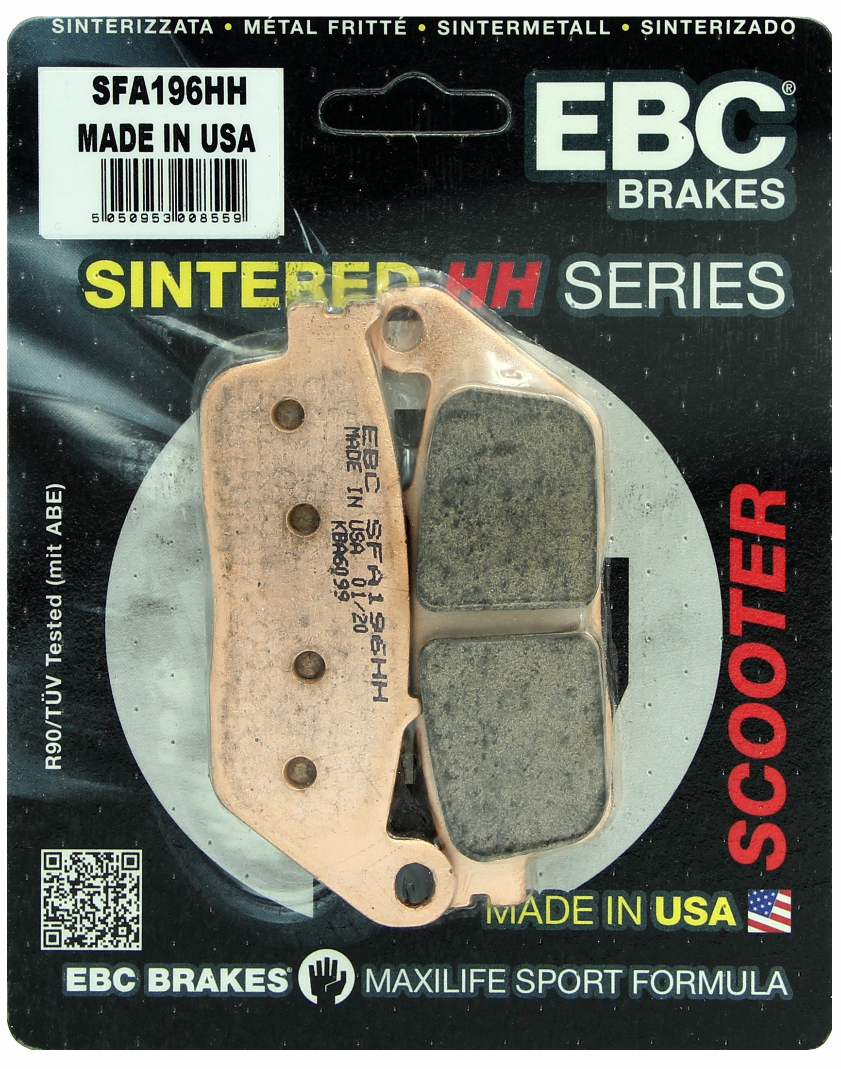 KLOCKI HAMULCOWE EBC SFA196HH