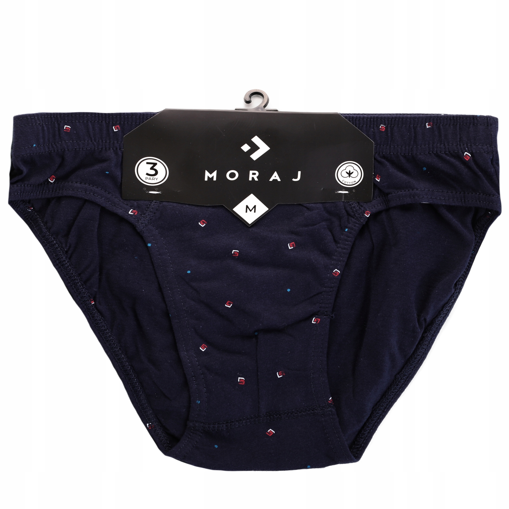 MAJTKI SLIPY MĘSKIE BAWEŁNIANE 100% SLIPKI KLASYCZNE BIELIZNA MORAJ XXXL x6 Fason Slipy