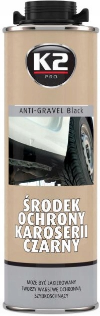 K2 ŚRODEK OCHRONY KAROSERII 1L CZARNY BARANEK