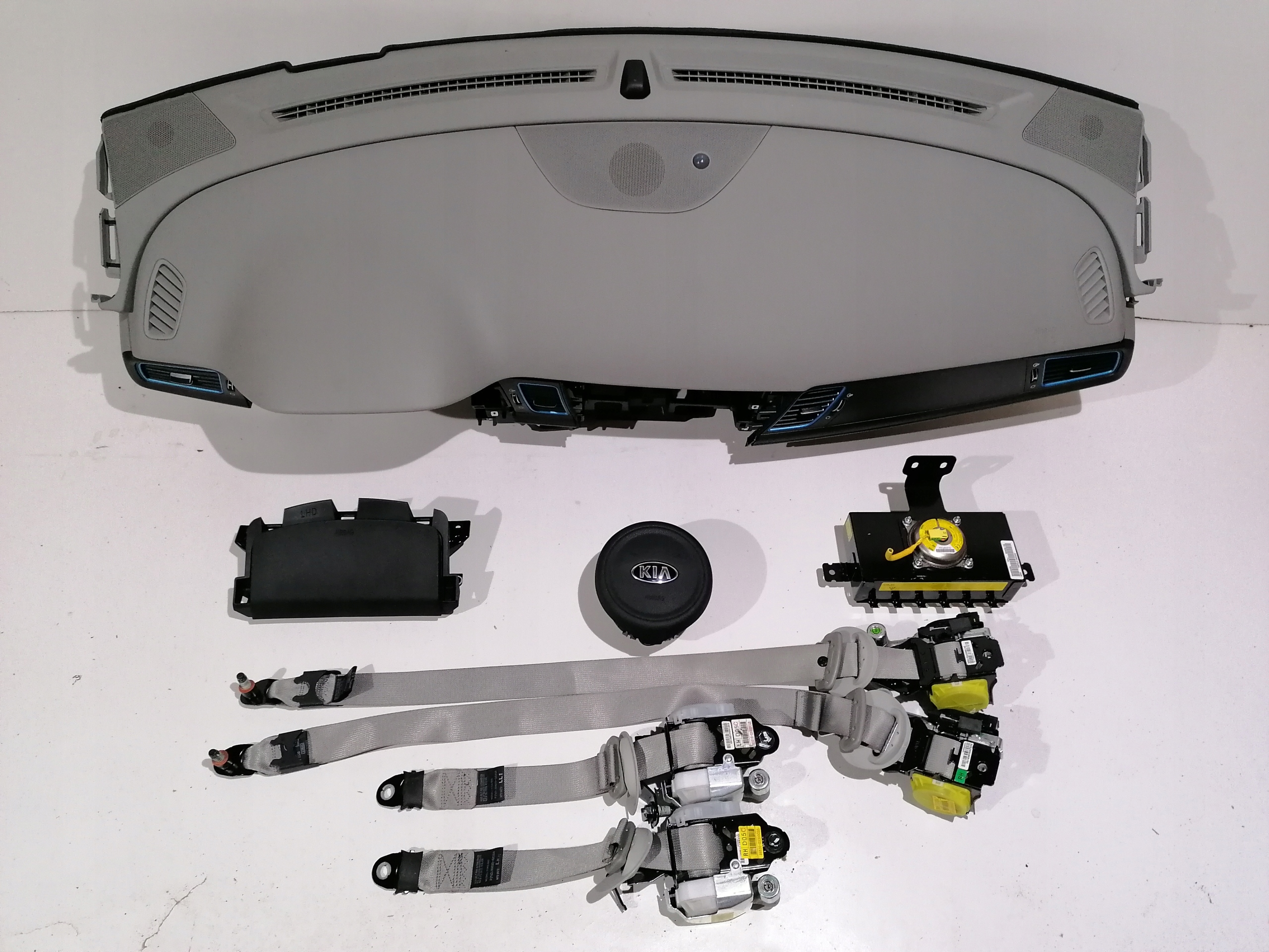 KIA NIRO ТОРПЕДA ПАНЕЛЬ ПРИЛАДІВ AIRBAG ПОДУШКИ РЕМЕНІ ОРИГІНАЛ