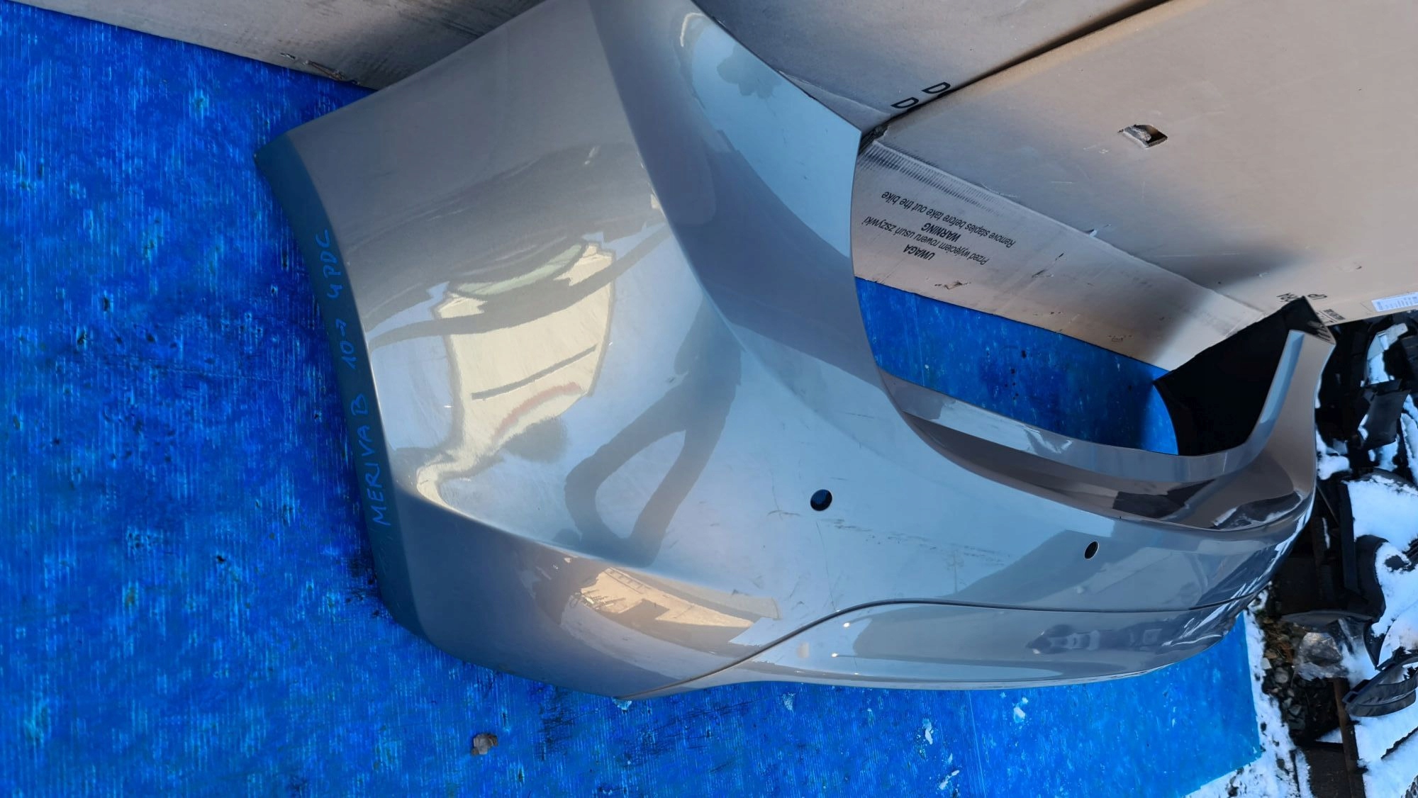 bumper rear OPEL MERIVA B 2010R->