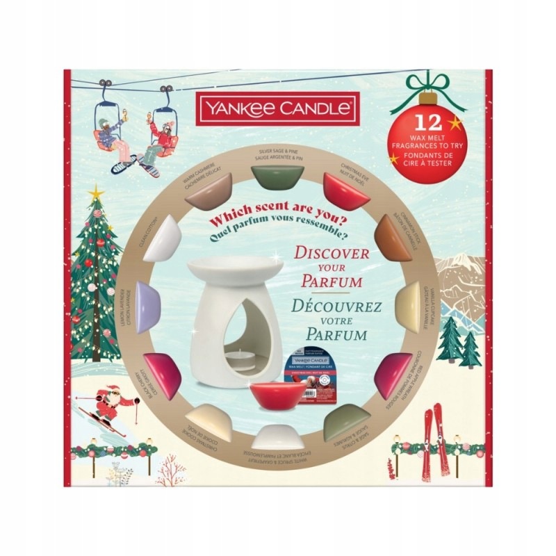 Yankee Candle Sada Apres Ski Aromalampa 12 vosků