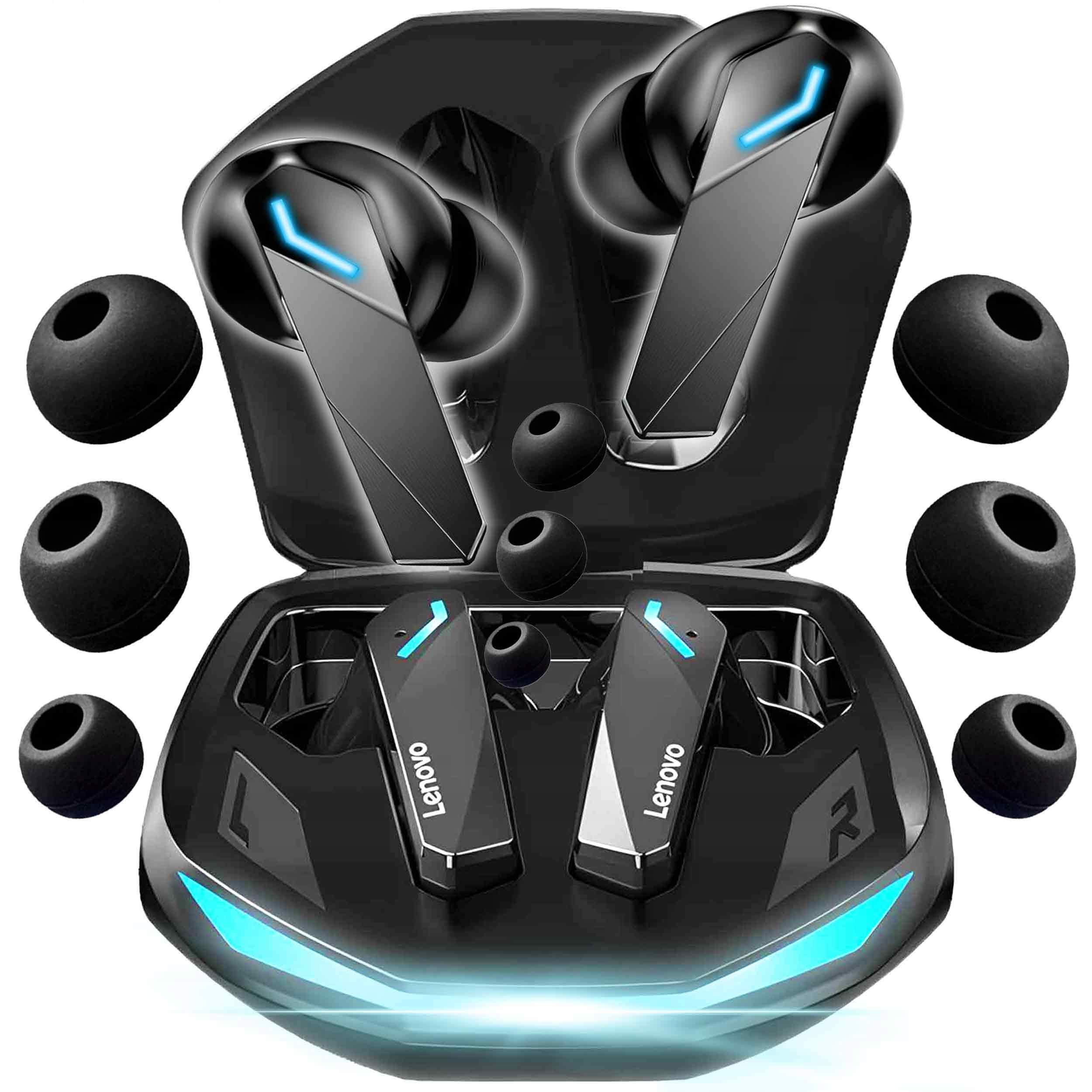 Słuchawki Bezprzewodowe Lenovo GM2 Pro Bluetooth 5.3 Gamingowe Sportowe Ipx