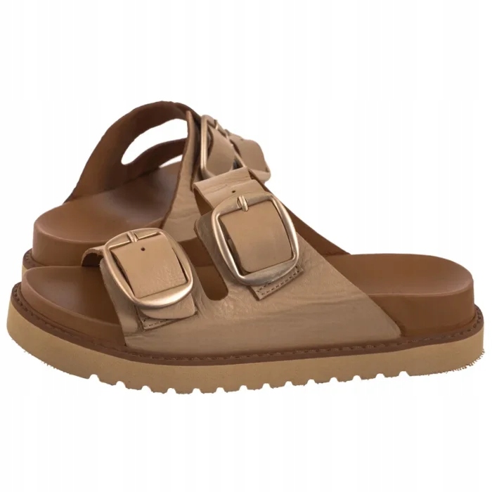 Dámské letní Nazouváky na platformě Venezia Béžová R008LEBEOBK14