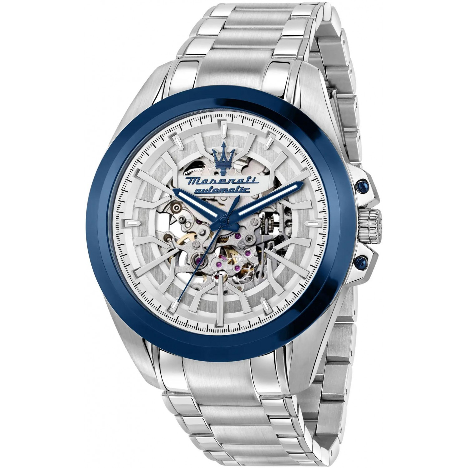 Pánské Hodinky Maserati R8823112006 stříbrný náramek