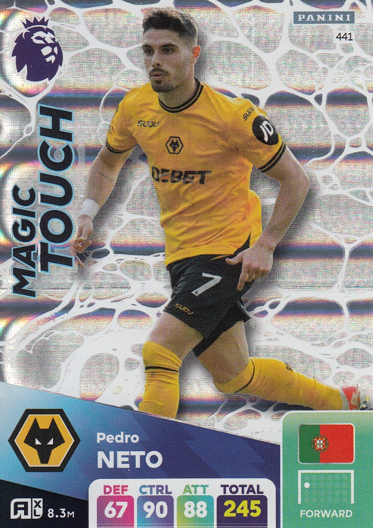 Premier League 2025 Adrenalyn XL karta Magic Touch Neto 441