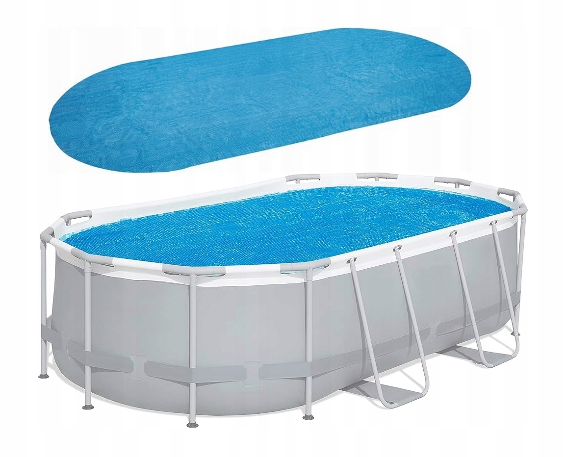 Solárna Tepelná Pokrievka Na Bazén Oválna 549 x 274 cm Bh 85802 Silná