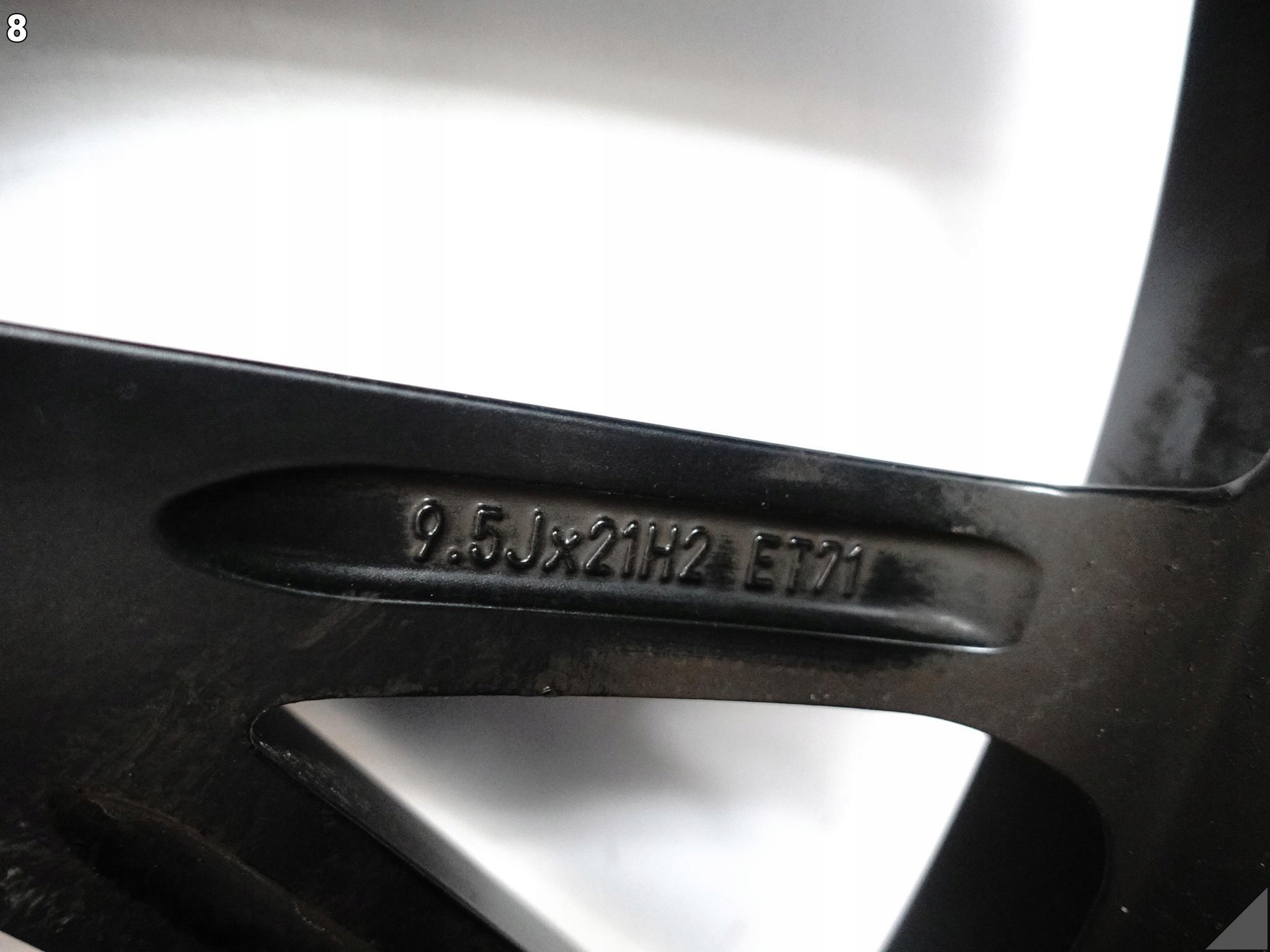 PORSCHE PANAMERA 971 SPORT design disk disk 9,5Jx21 ET71 5x130