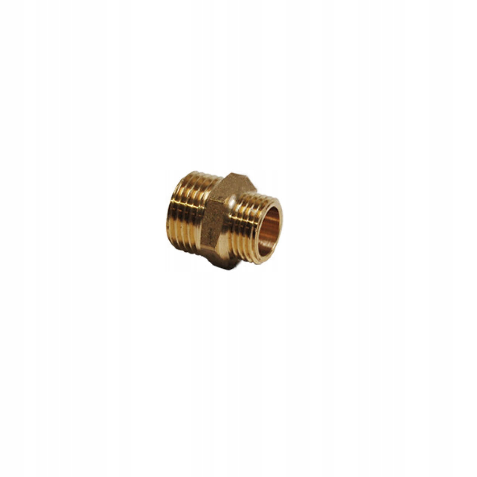 

Nypel mosiężny redukcyjny 1/2"x3/8"