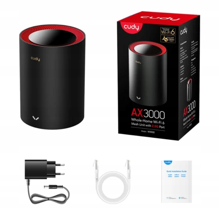 Access Point Cudy M3000 802.11AX 3000 (wi-fi 6) (3000 Mb/s a/b/g/n/ac/ax)
