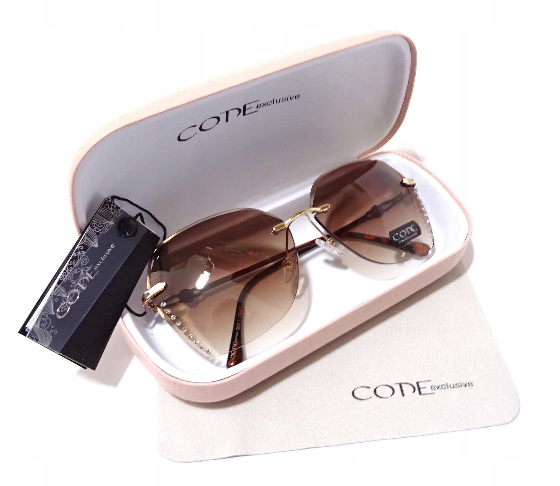 OKULARY DAMSKIE CODE EXCLUSIVE PRZECIWSŁONECZNE UV Kod producenta 242-2