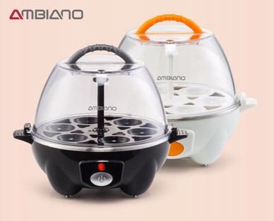 JAJOWAR AMBIANO 400W,6 jaj+miska do omletu,sadzonych jajek 2 KOLORY Kolor dominujący czarny
