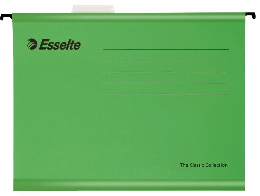 

Teczka A4 zawieszana Esselte Wzmacniana Zielona