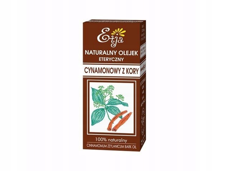 

Naturalny Olejek Eteryczny Cynamonowy Etja 10ML