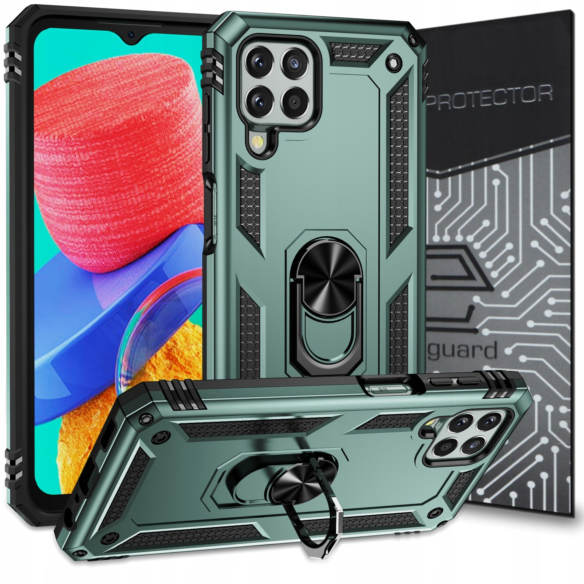 

Etui Pancerne Case+szkło do Samsung Galaxy M33 5G