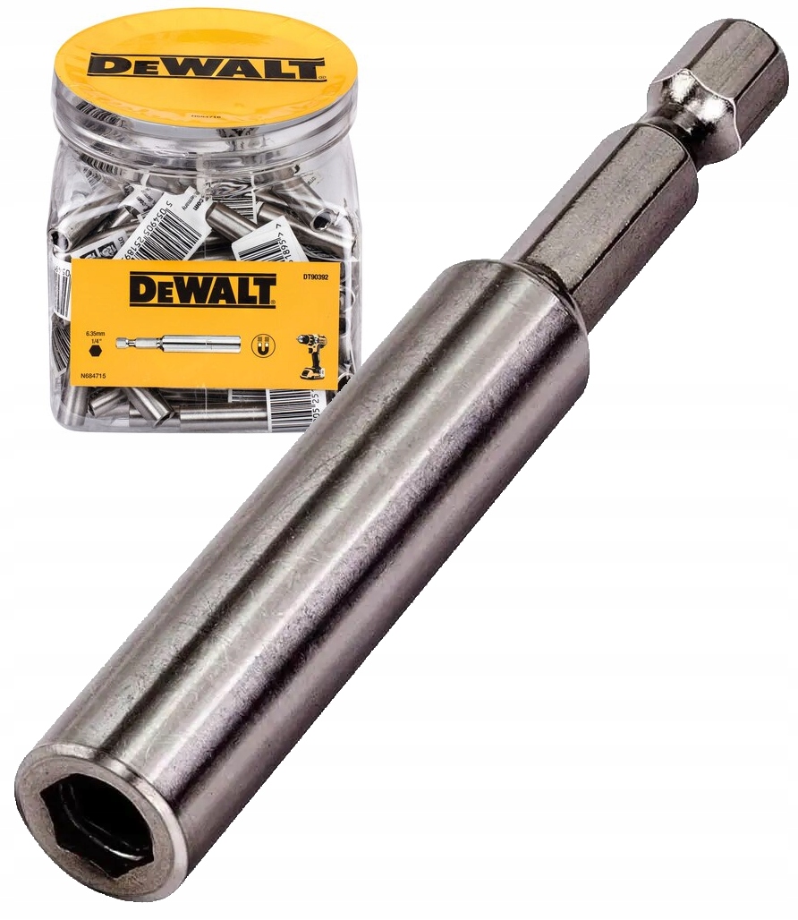 Adapter Bit magnetyczny DeWalt DT90392 1/4"