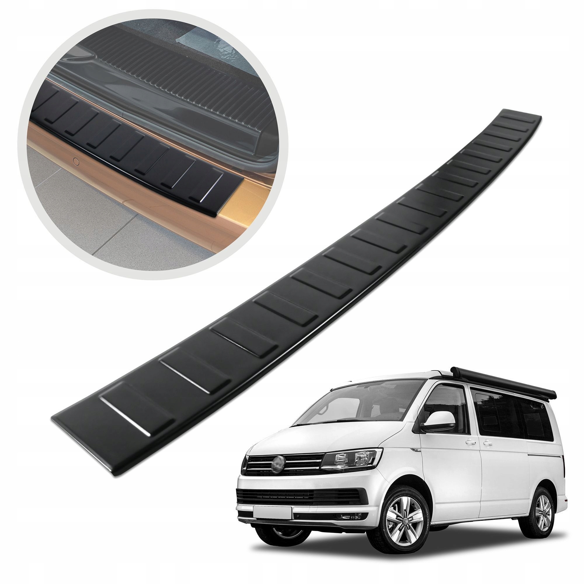Ochranná lišta na zadný nárazník pre Vw California T6 2015-2019