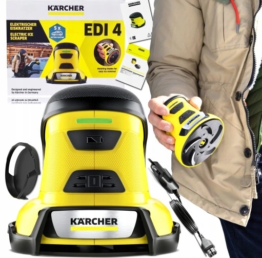 Karcher Elektrická Škrabka Na Led A Sníh Karcher EDI4+ Nabíječka