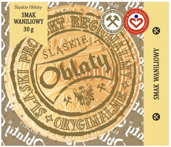Śląskie Oblaty Waniliowe 30 g